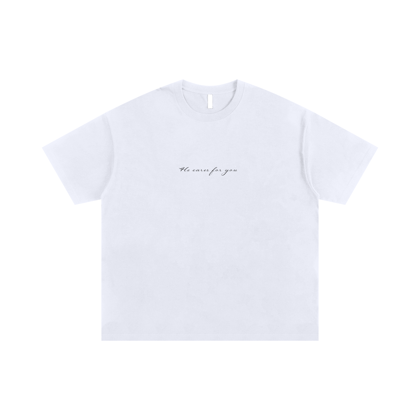 He cares for you Tee