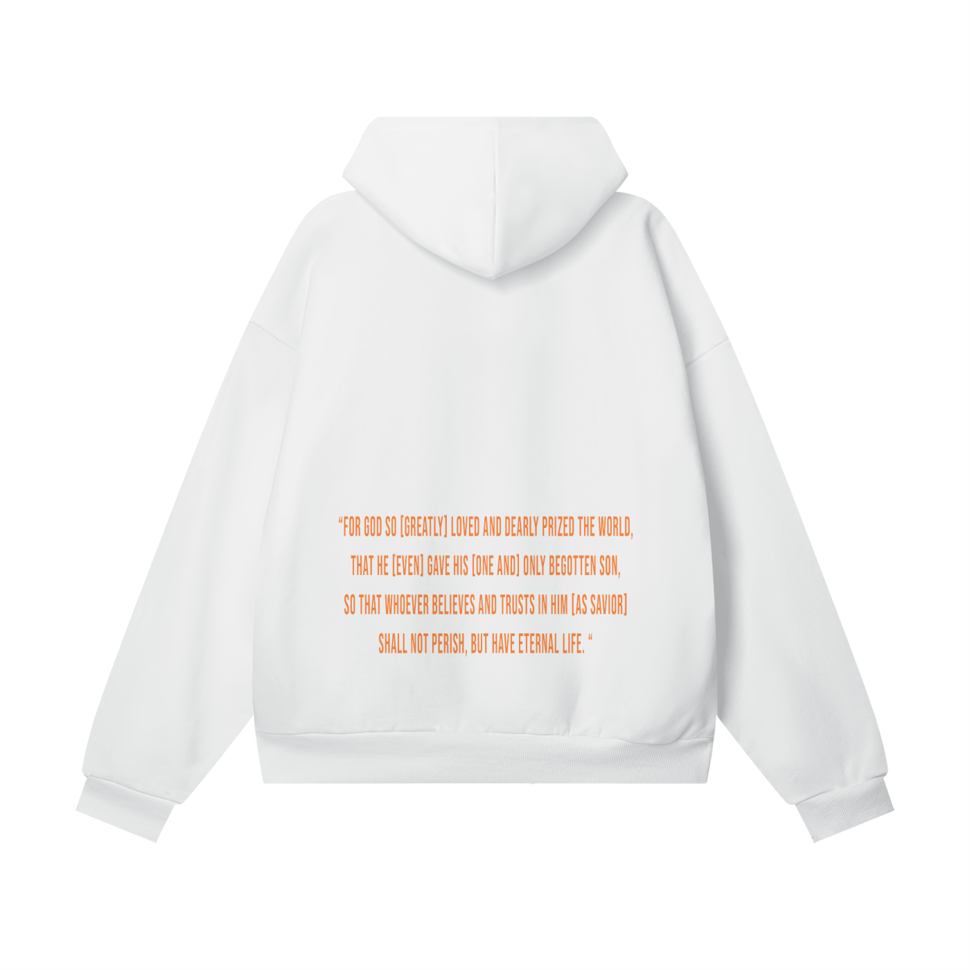John 3:16 AMP – “So Loved” Hoodie