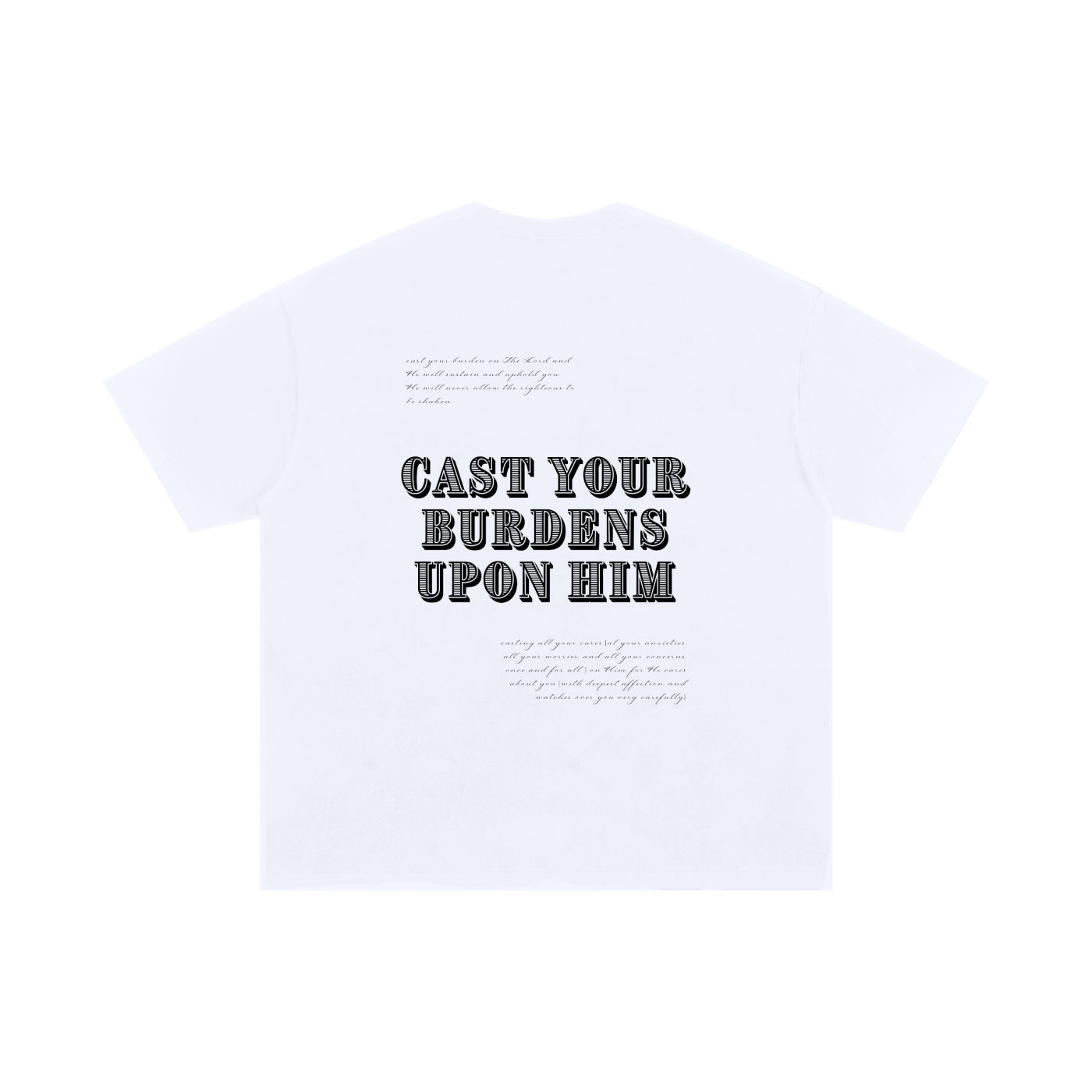 He cares for you Tee