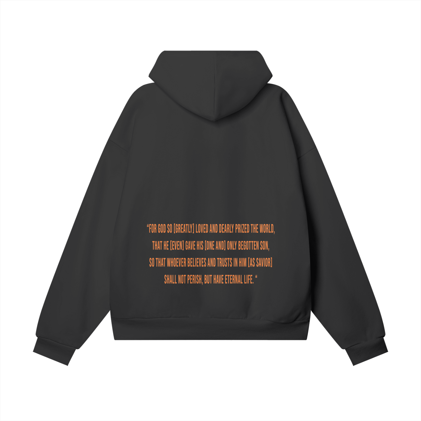 John 3:16 AMP – “So Loved” Hoodie